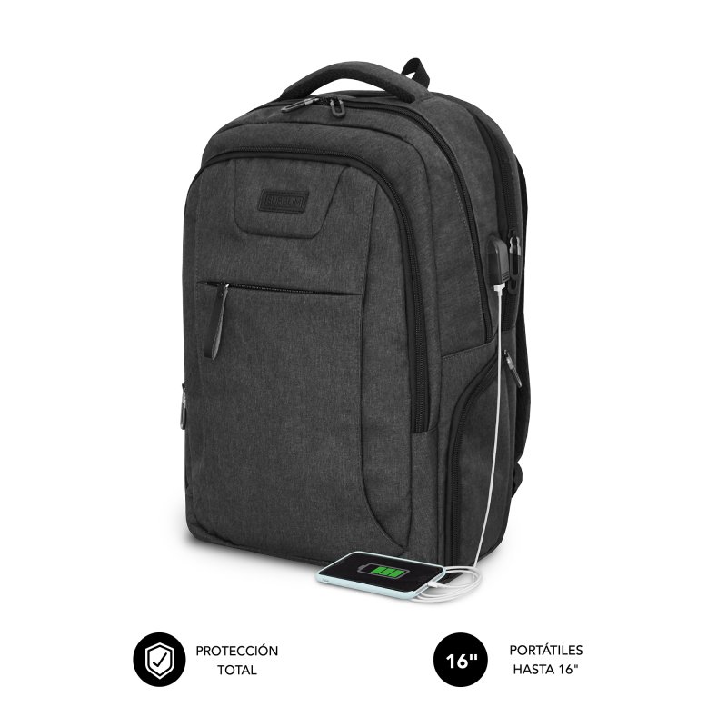 Detalle de Subblim Air Padding Mochila para portátil 16"