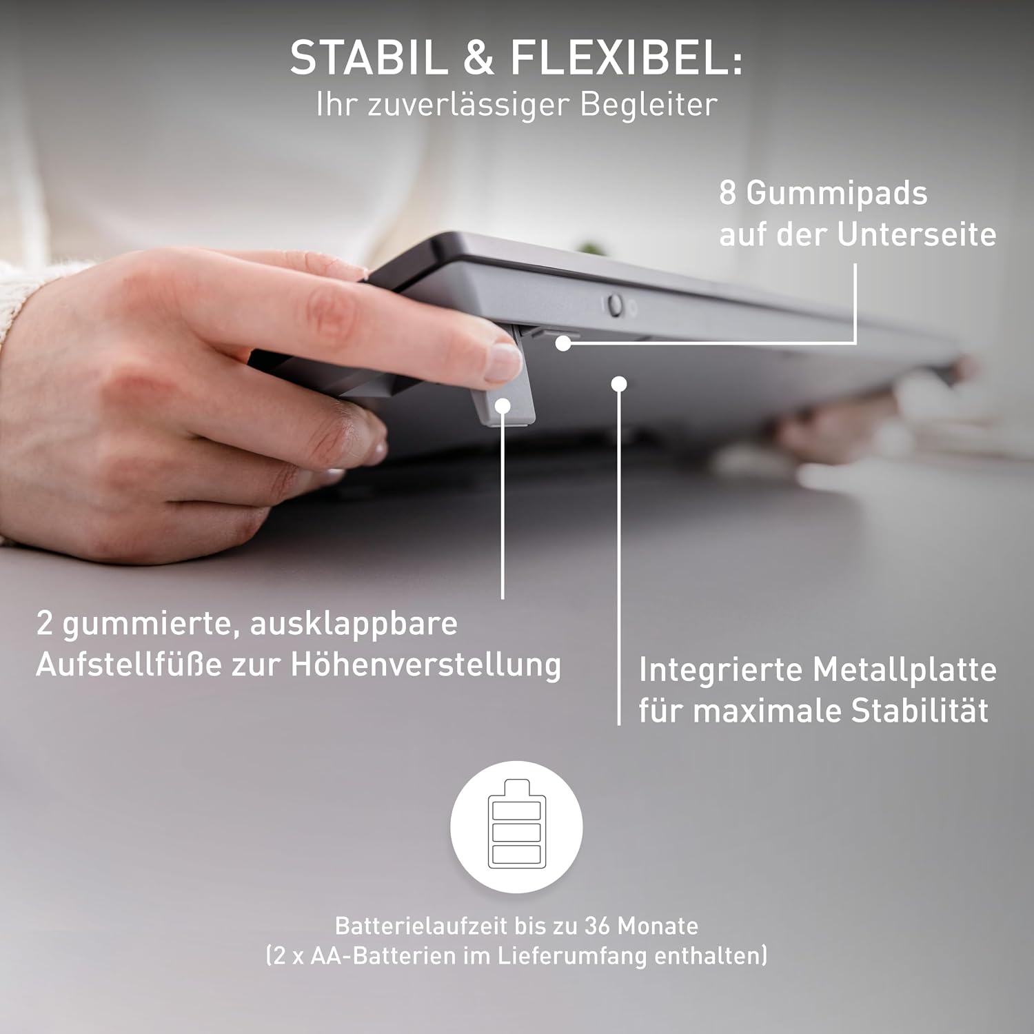 Thumbnail 4 de Cherry Stream Keyboard Wireless Kabellose Tastatur QWERTZ