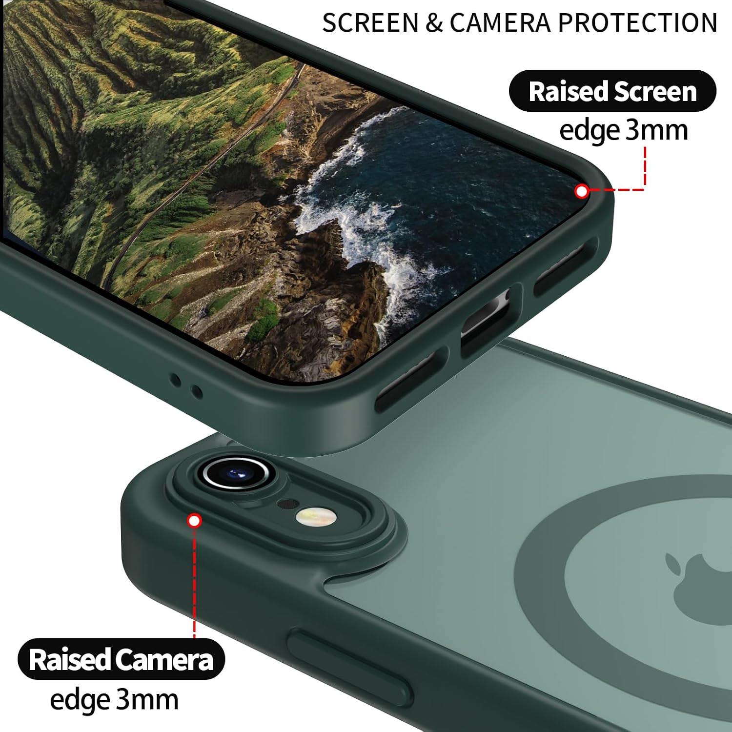 Thumbnail 1 de YUANDMI iPhone XR Hülle mit MagSafe