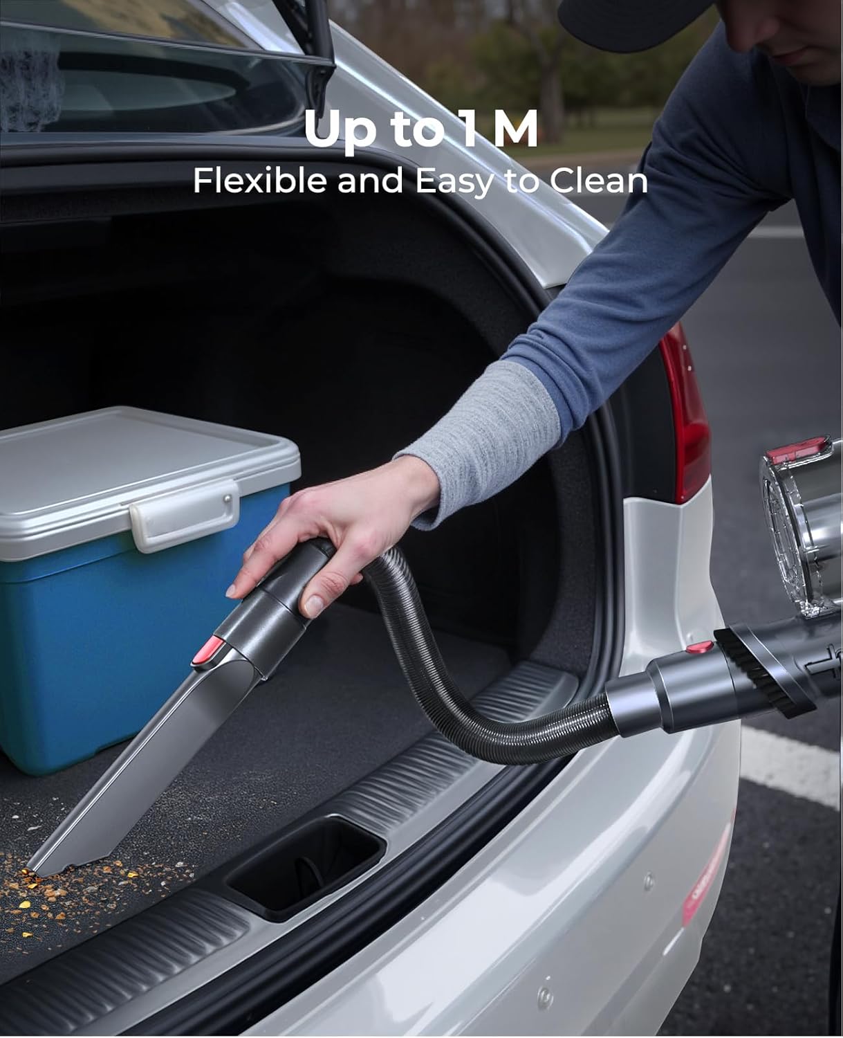 Thumbnail 3 de Fieety Cordless Vacuum Cleaner (V7 Pro) – Stick Vacuum with 65 mins runtime, 50KPa suction and anti-hair wrap