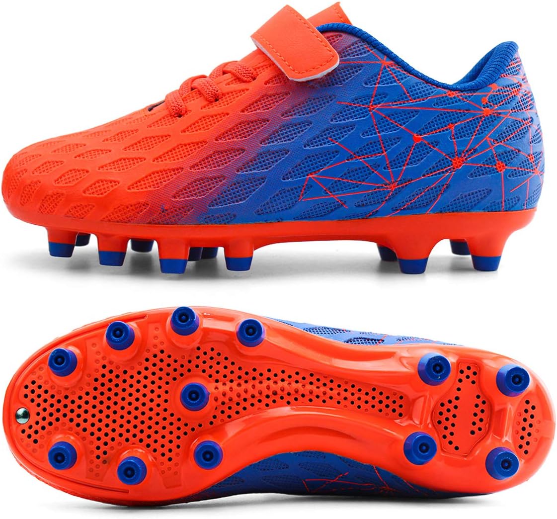 Detalle de Brooman Kids Firm Ground Soccer Cleats: Practical Choice for Young Players