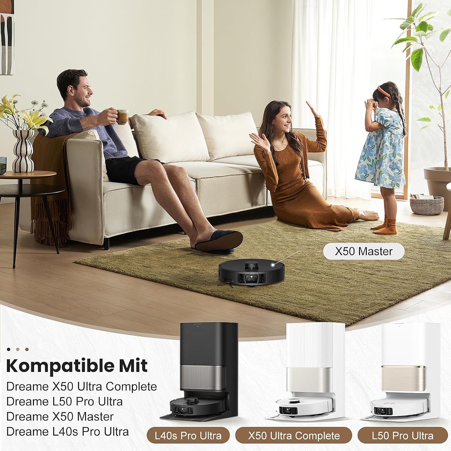 Detalle 2 de Alloytool Zubehör Dreame X50 22 Stück 🧹