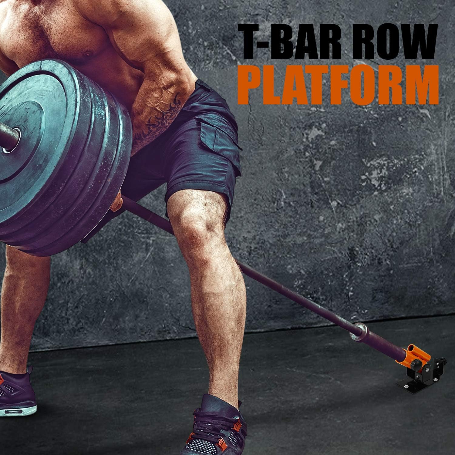 Thumbnail 4 de Yes4All Deluxe T Bar Row Platform Landmine Attachments – 360° Swivel e installazione semplice, compatibile con barre 1'' e Olimpiche 2