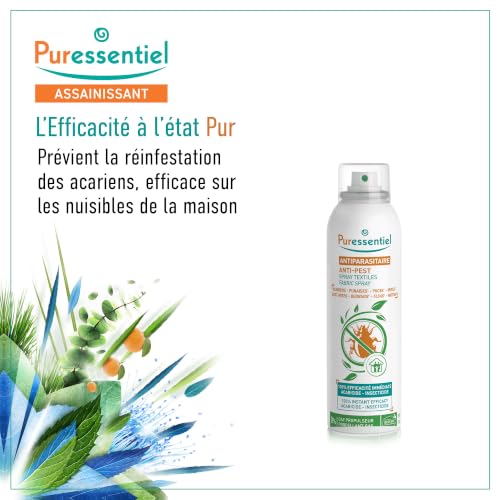 Thumbnail 1 de Puressentiel Spray Textiles Antiparasitaire aux Huile Essentielles 150 ml