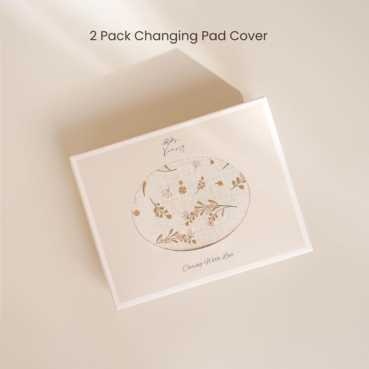 Thumbnail 6 de Konssy Muslin Changing Pad Covers, 2-Pack, 100% Cotton, 32" x 16