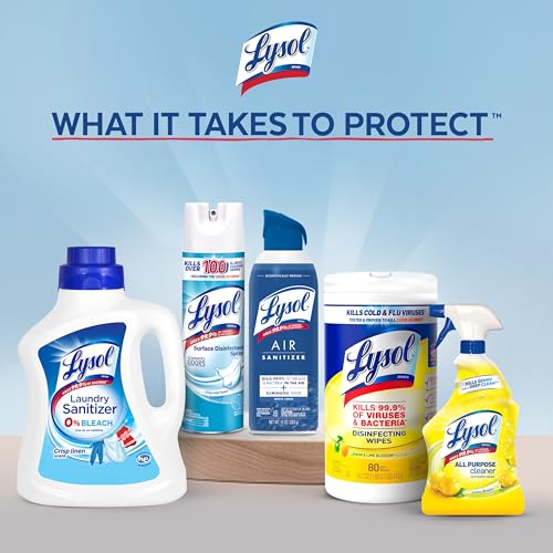 Thumbnail 7 de Lysol Disinfecting Wipes, Cleaner, Lemon + Mango + Linen, 80 ct (4 Pack)