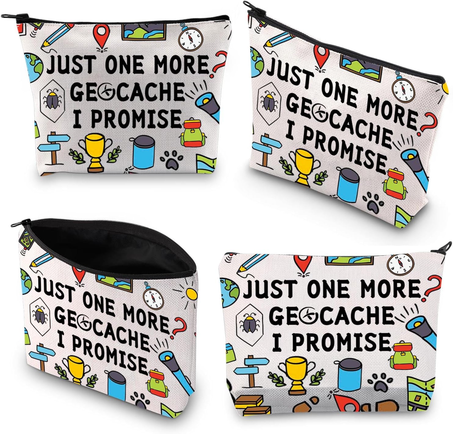 Thumbnail 6 de BDPWSS Geocaching Makeup Bag, Canvas