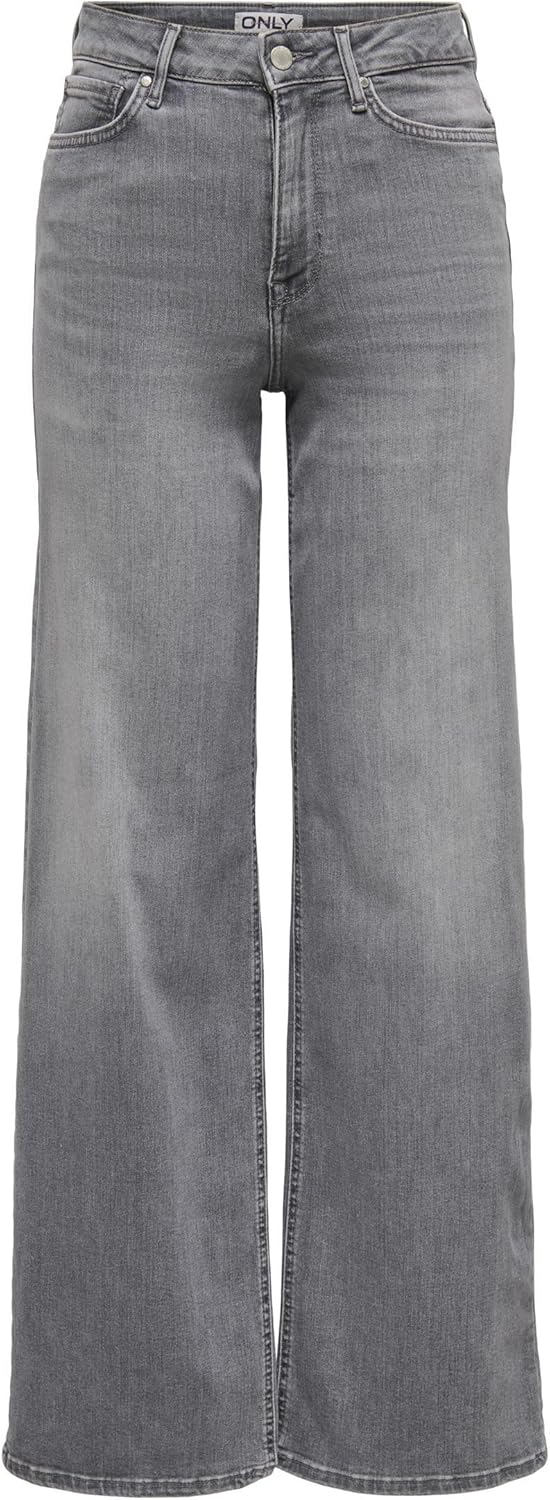 Thumbnail 6 de Only Onlmadison Blush HW Wide DNM – Jean femme à jambe large taille haute