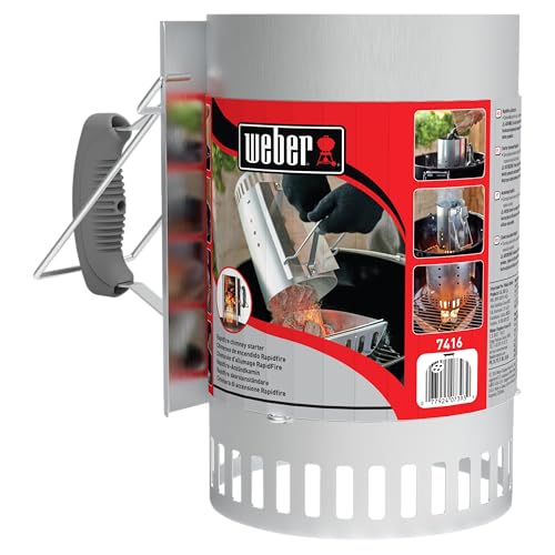 Thumbnail 13 de Weber Cheminée d’allumage Rapidfire : démarrage rapide et efficace du barbecue charbon