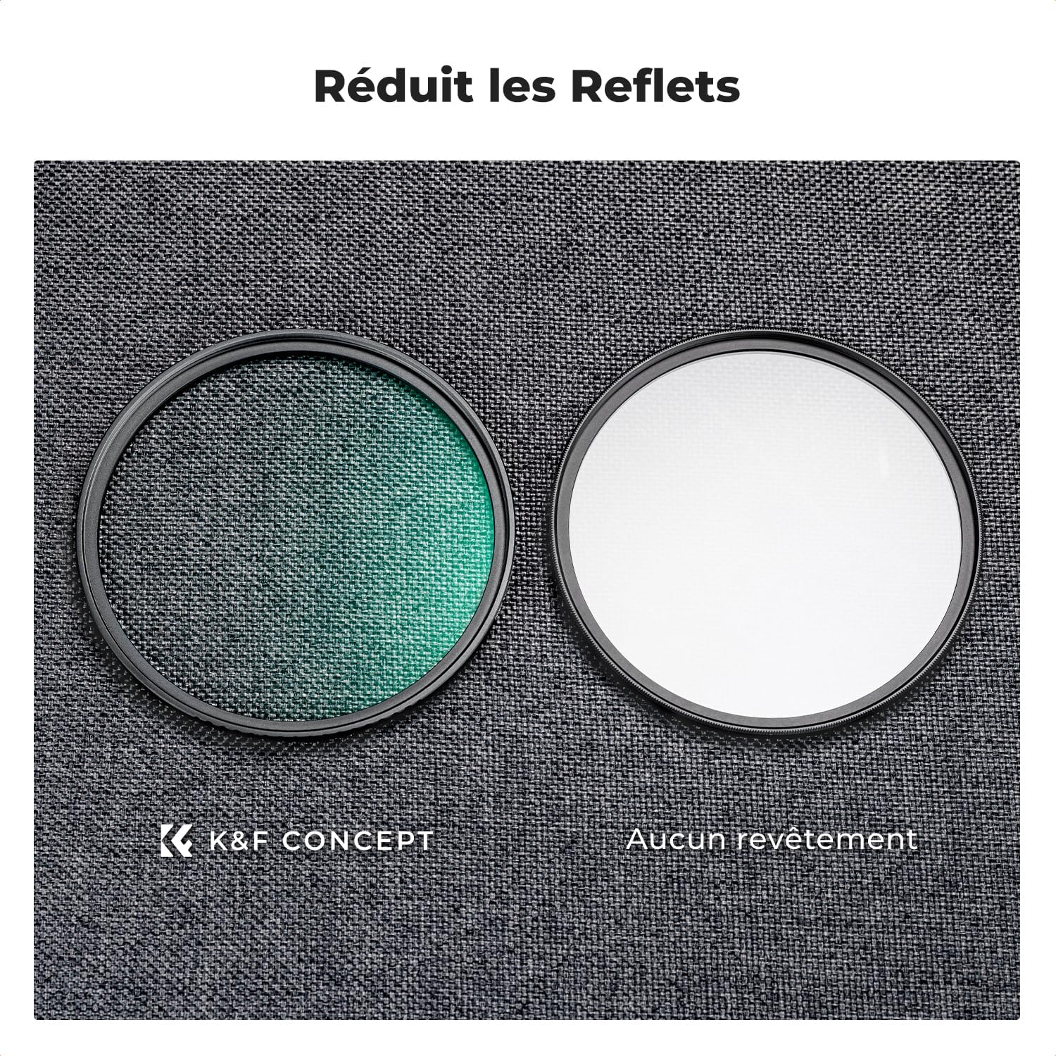 Thumbnail 4 de K&F CONCEPT Filtre Black Diffusion 1/4 67mm