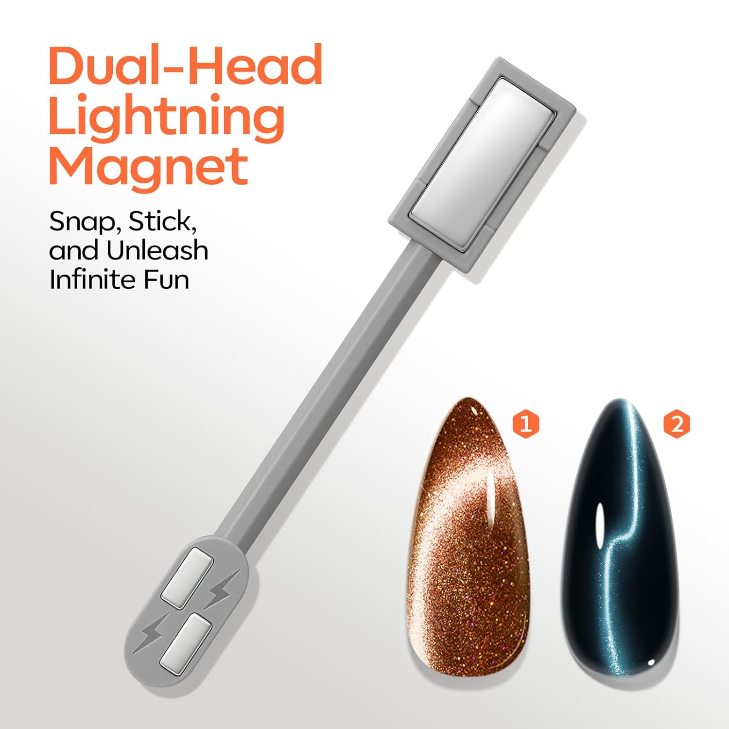 Thumbnail 5 de modelones Cat Eye Magnet Set (10-piece) for Magnetic Gel Nail Art