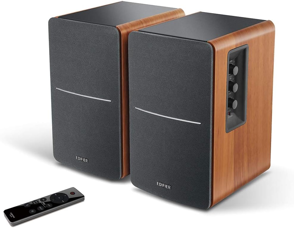 Thumbnail 3 de Edifier R1280DBs Aktive Regal-Lautsprecher – Bluetooth 5.0, optischer Eingang, 42 W RMS