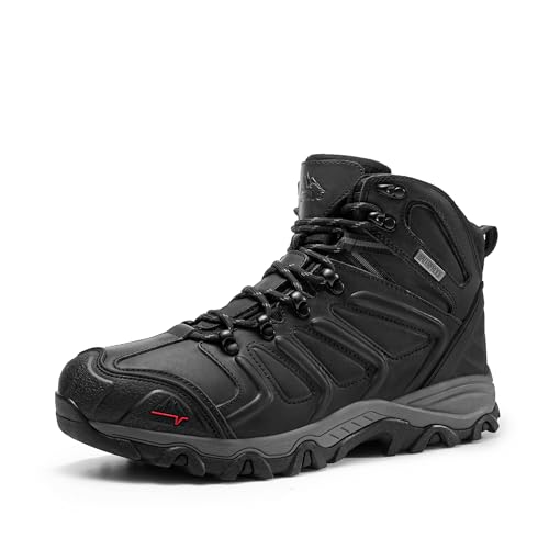 Detalle de NORTIV 8 Waterproof Ankle Hiking Boots for Men