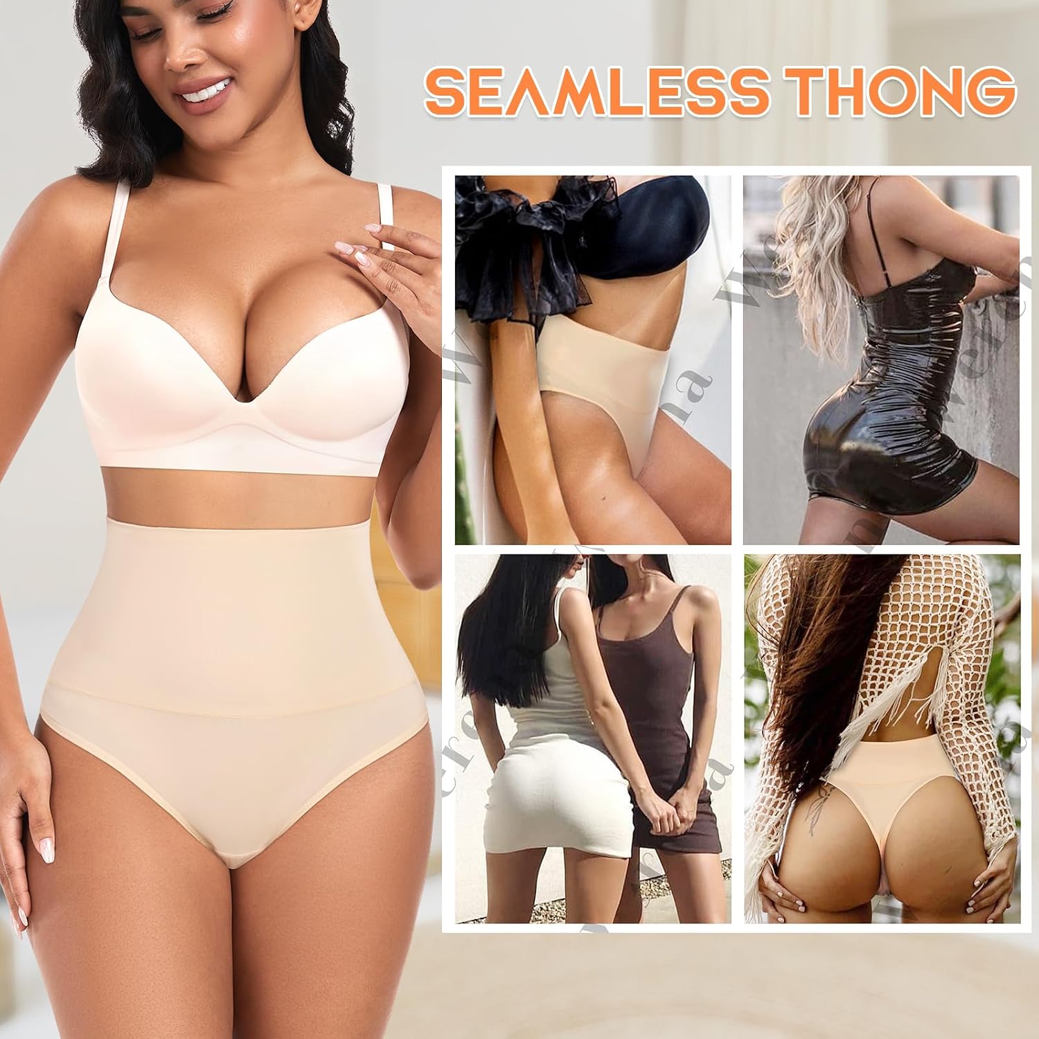 Thumbnail 6 de Werena High-Waisted Shaping Thong