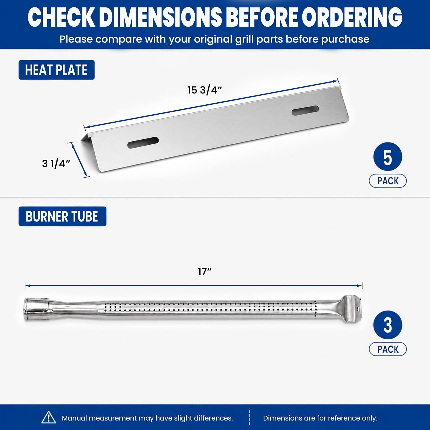 Detalle 2 de BBQ Grill Replacement Parts Kit for Rogue 325