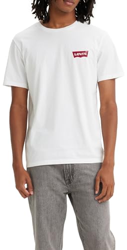 Thumbnail 11 de Levi's 2-Pack Crewneck Graphic Tee Uomo – Bianco (Chesthit White / Caviar), L