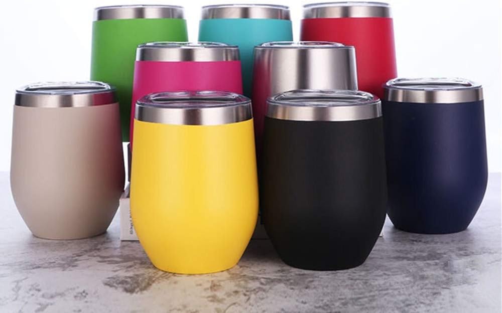 Thumbnail 3 de Gteller Edelstahl Stemless Weingläser Grün