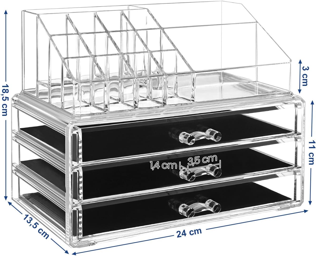 Thumbnail 5 de SONGMICS Make-up Organizer JKA002TP