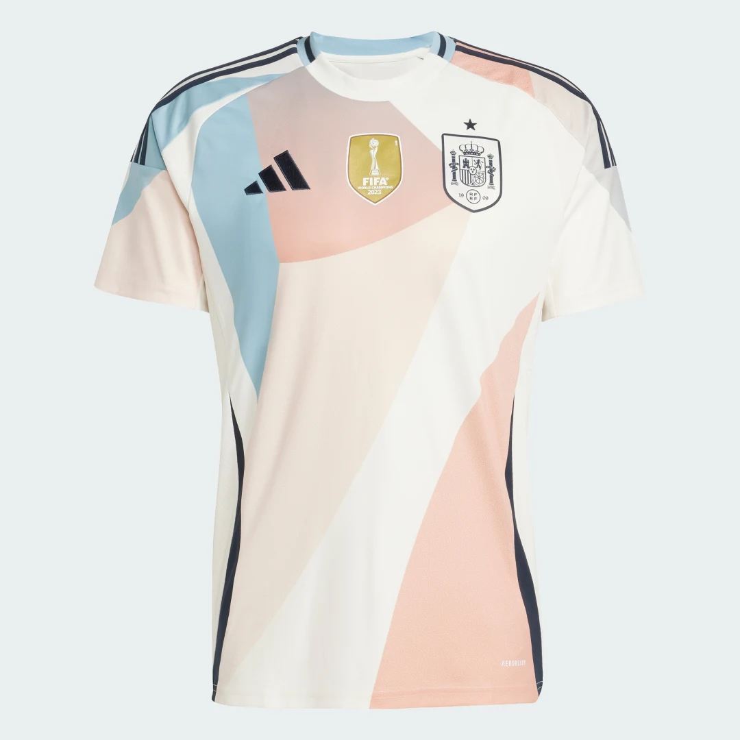 Thumbnail 3 de Camiseta segunda equipación selección femenina España 25 Adidas en blanco