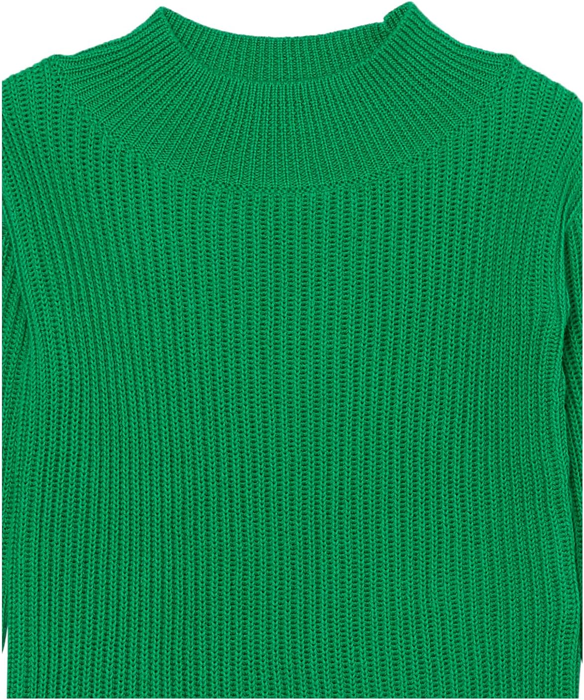 Thumbnail 2 de Modernes Mädchen-Pullover-Top mit weitem Ausschnitt aus Baumwollmischung – Amazon Essentials