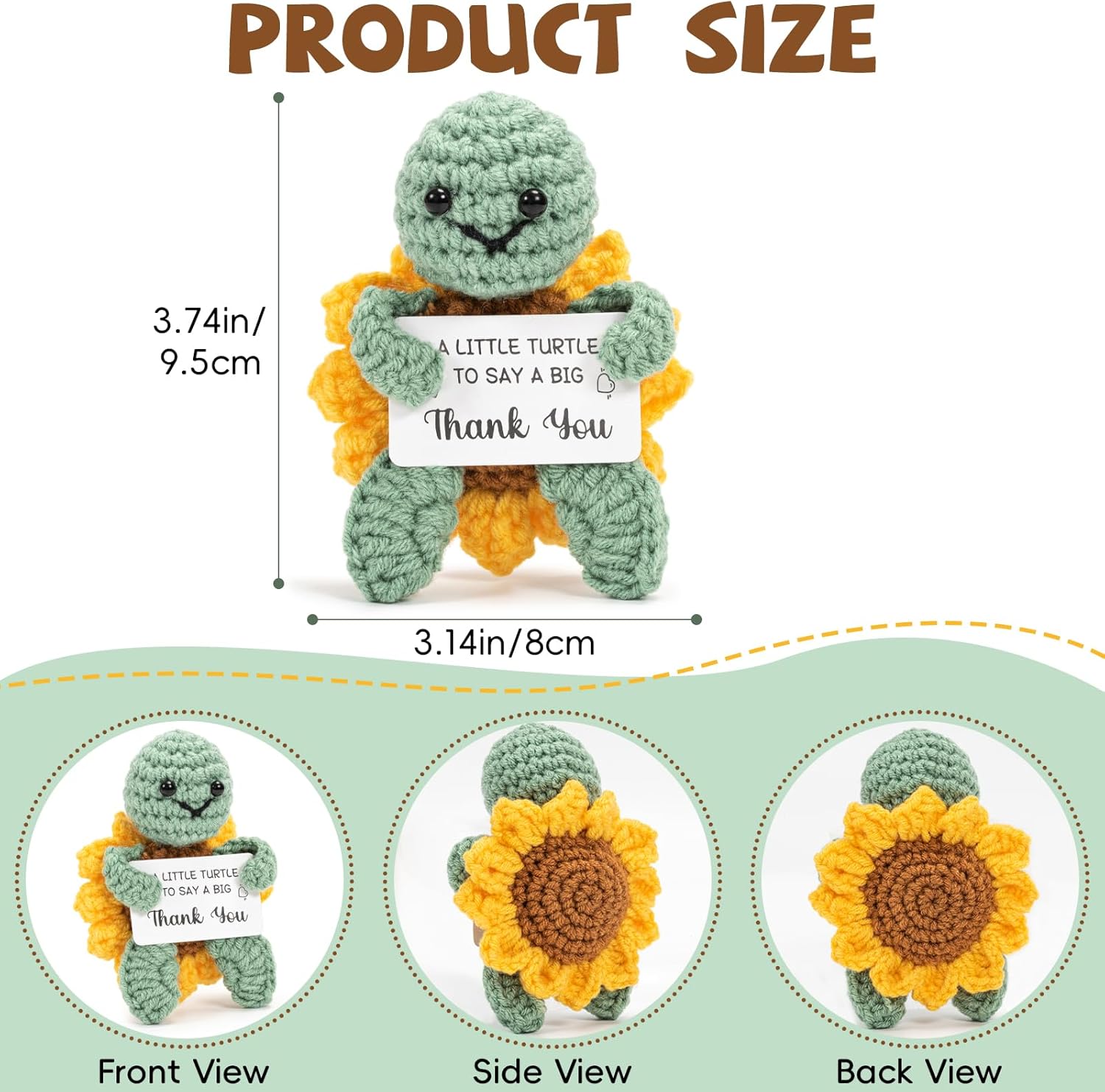 Thumbnail 4 de Bafiwu Turtle Gift: Positive Crochet