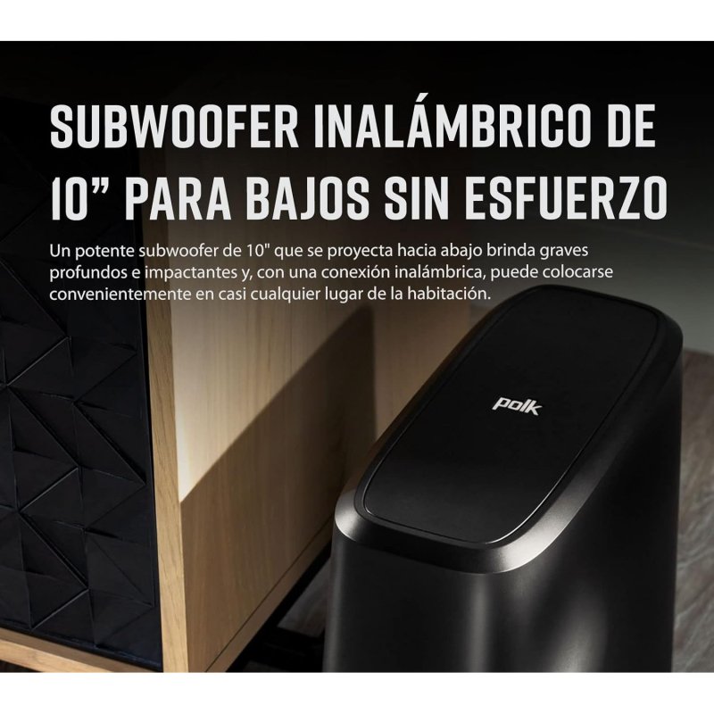 Thumbnail 2 de Polk Audio MagniFi Mini AX: barra 2.1 con Dolby Atmos y streaming para cine en casa compacto