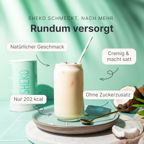 Thumbnail 1 de SHEKO Balance Shake Kokosnuss – Mahlzeitenersatz & Abnehmshake, 378 g