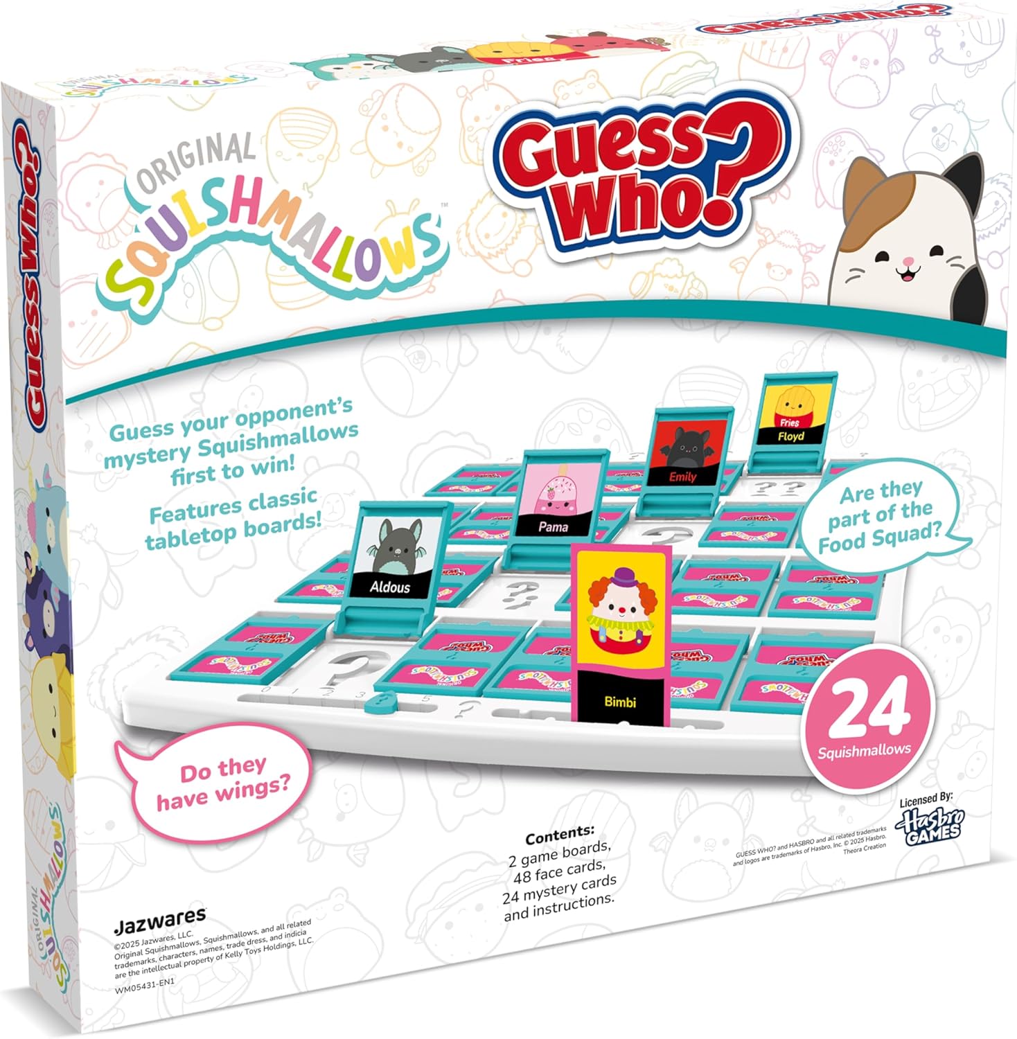 Thumbnail 1 de Winning Moves Squishmallows Guess Who? Board Game