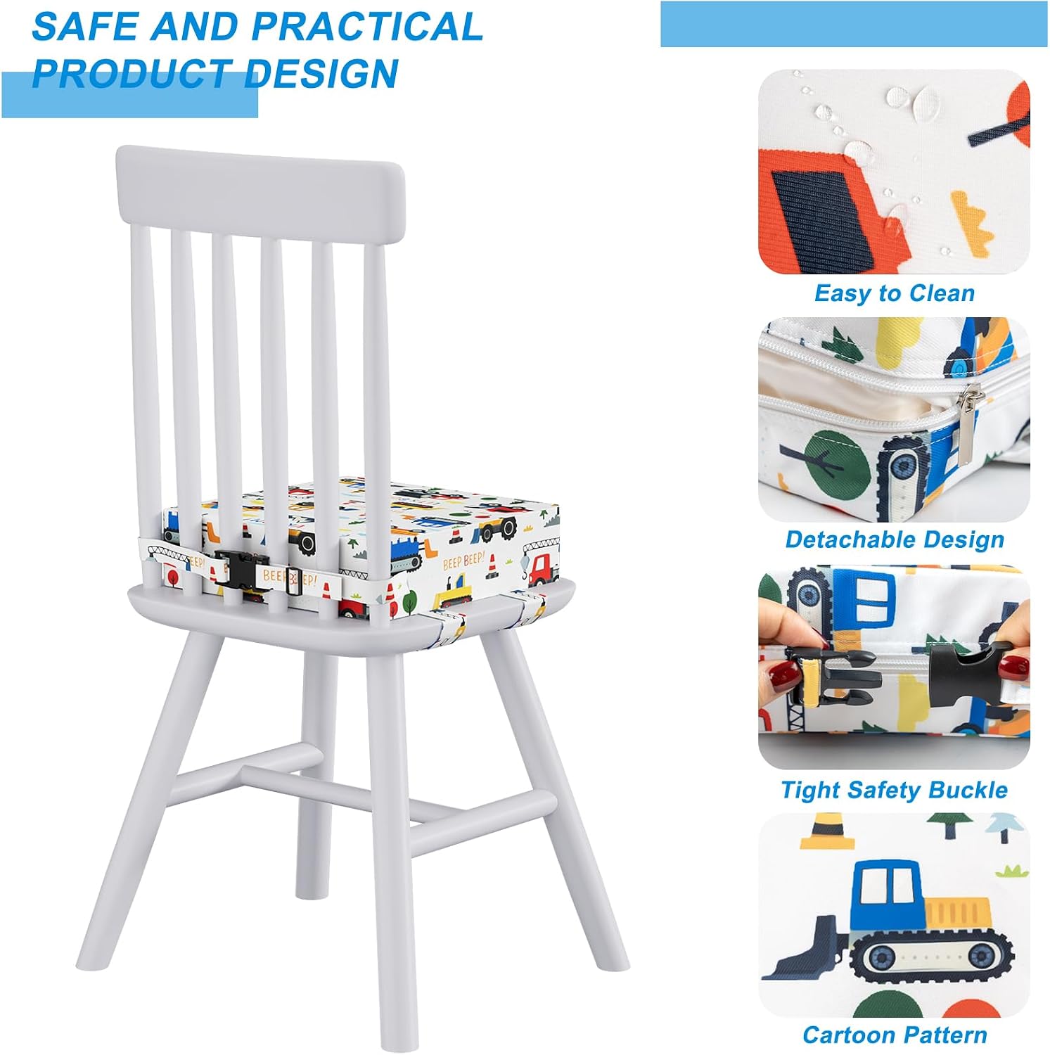 Thumbnail 2 de Capslpad Toddler Booster Seat Cushion for Dining Table