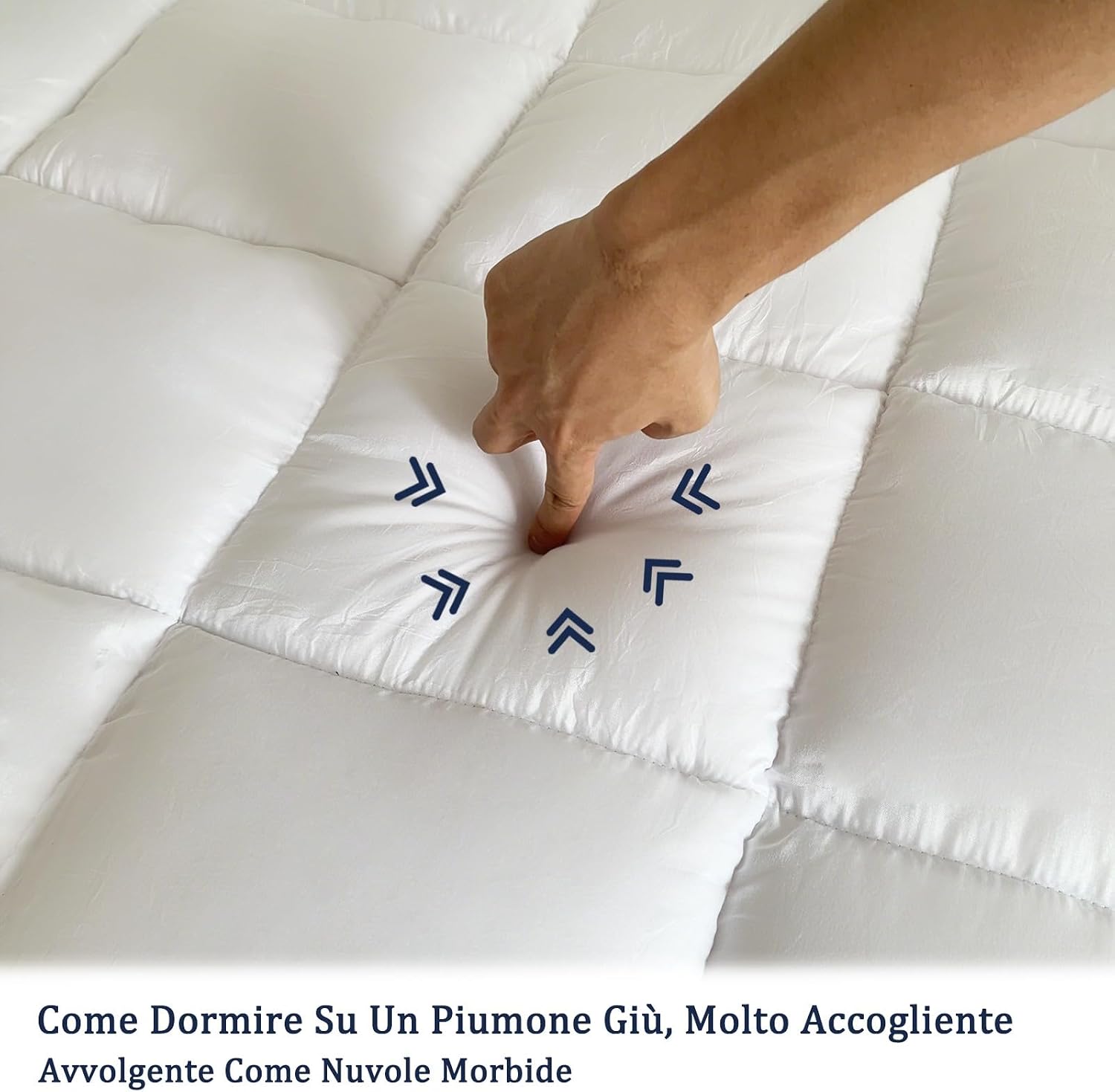Detalle 2 de Bedecor Topper Singolo 90x200 cm