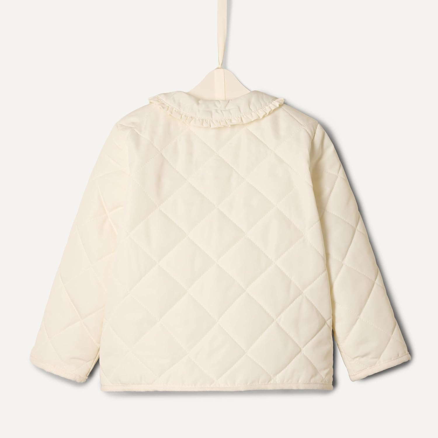 Thumbnail 5 de Amazon Essentials x Sofia Grainge Veste à volants bébé et fille, coupe décontractée et matelassée