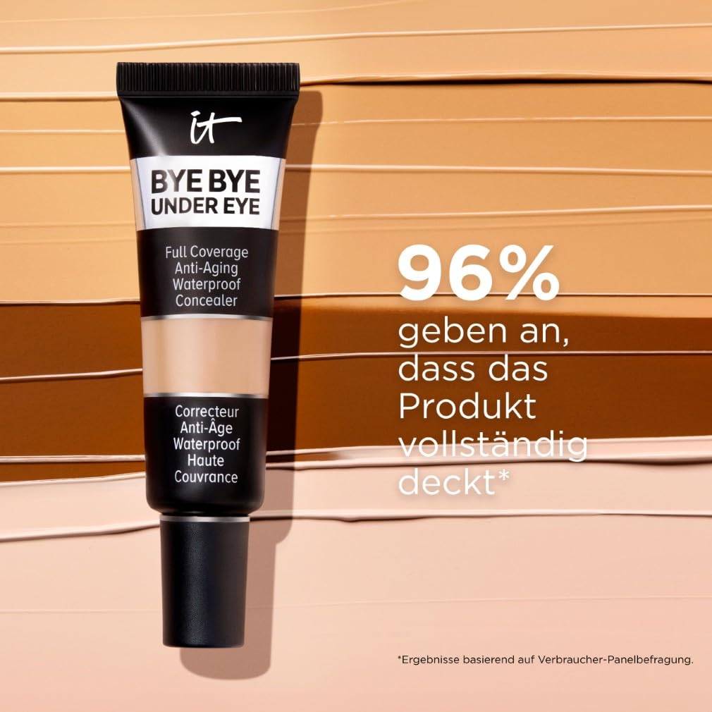 Thumbnail 5 de IT Cosmetics Bye Bye Under Eye Concealer – Hochpigmentierter, wasserfester Abdeckconcealer (12 ml) für trockene Haut