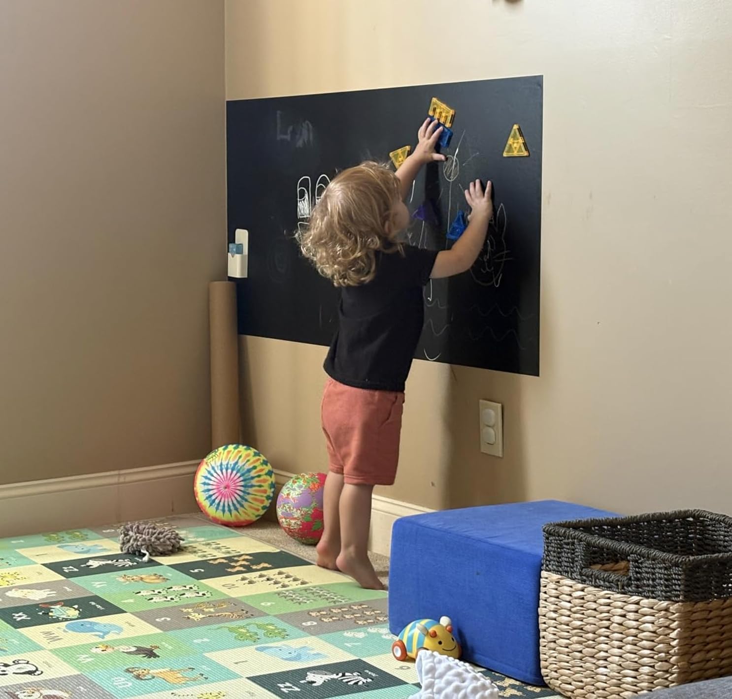 Thumbnail 1 de YOUNGJQ YOUNGJQ-Chalkboard Contact Paper1840 Magnetic Chalkboard Wall Decal