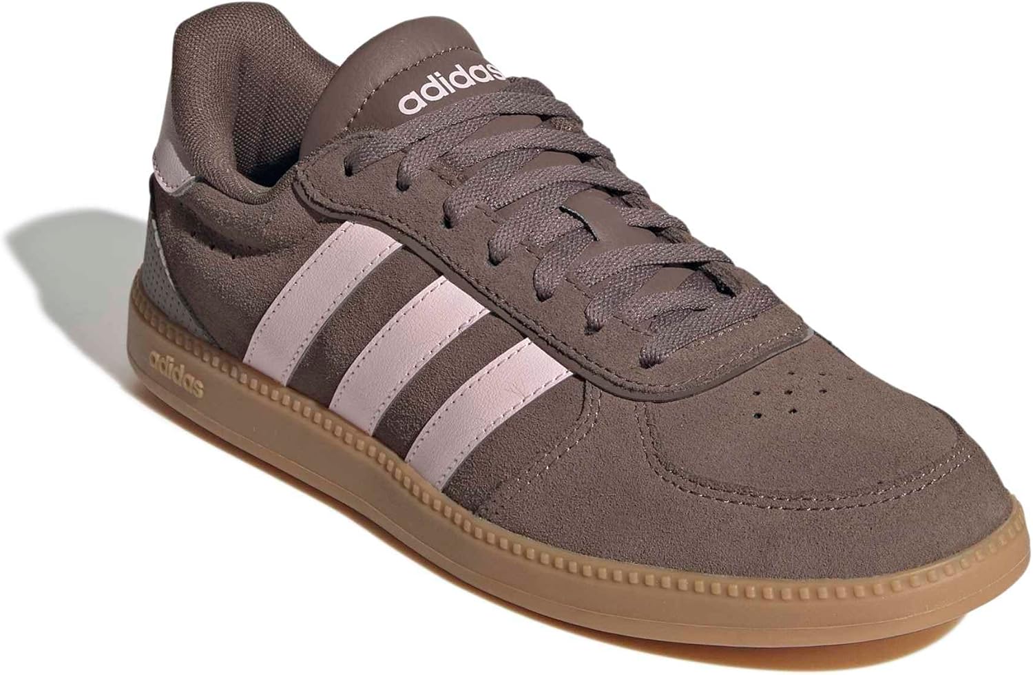 Detalle 2 de adidas Breaknet Sleek para mujer: zapatillas con empeine de piel y suela de goma