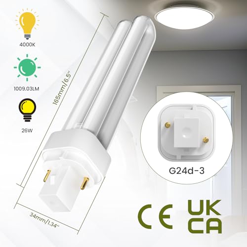 Detalle 1 de BrightArk BrightArk 26W 4000K G24d-3