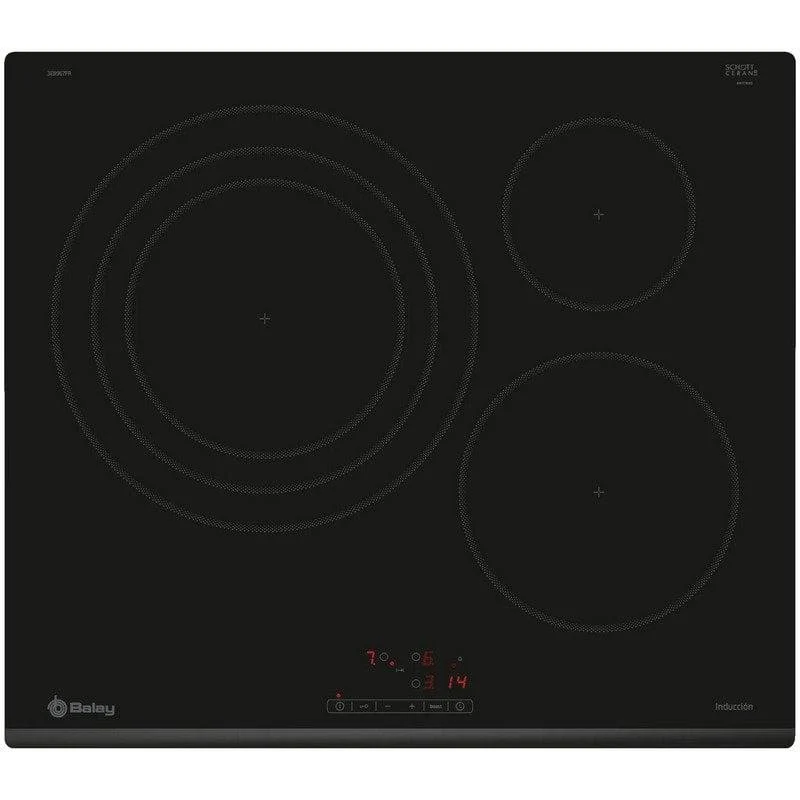 Balay 3EB967FR Placa de inducción 3 zonas negra