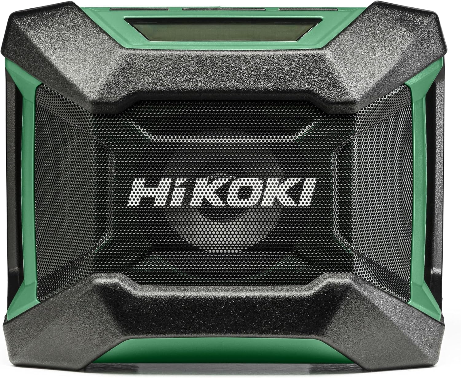Detalle de HiKOKI UR18DA – akumulatorowe radio budowlane FM, DAB+ i Bluetooth 18 V