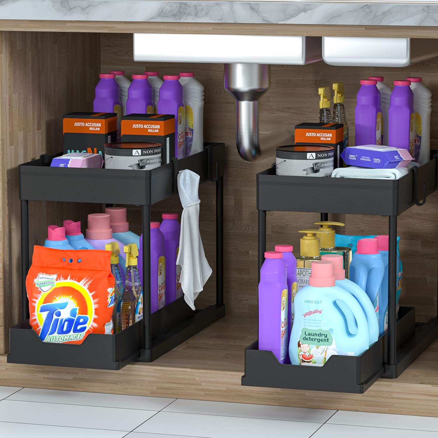 Thumbnail 3 de DEKAVA Under Sink Storage 2 Pack 2 Tier
