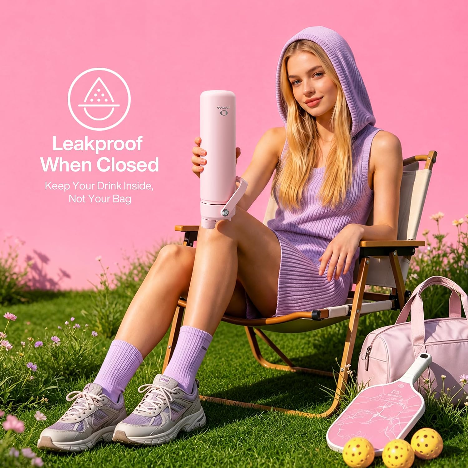 Thumbnail 1 de ENCOOL Insulated Water Bottle 26 oz 🥤