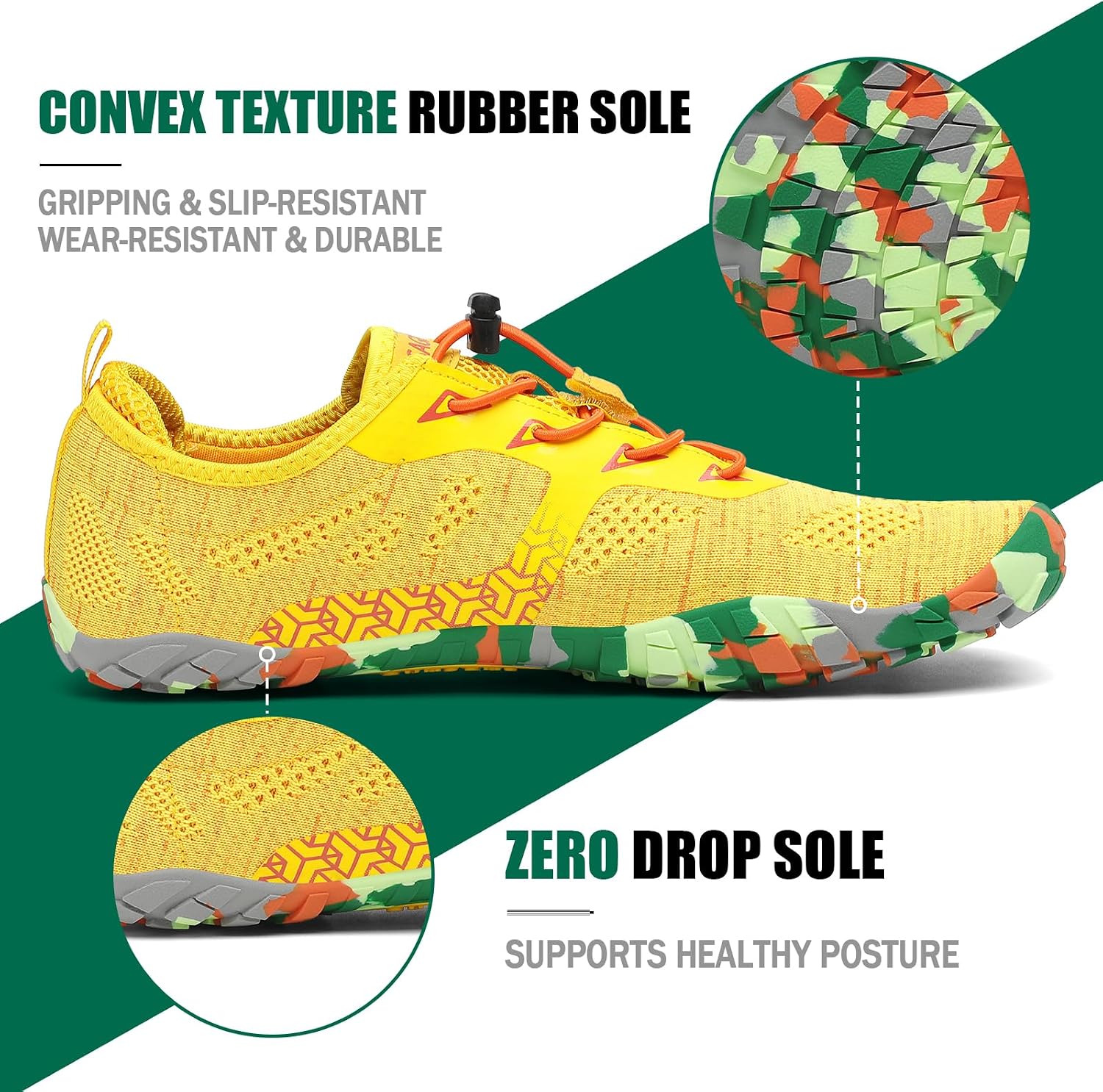 Thumbnail 2 de SAGUARO Zapatillas Barefoot Trail 5 dedos Gr36-48