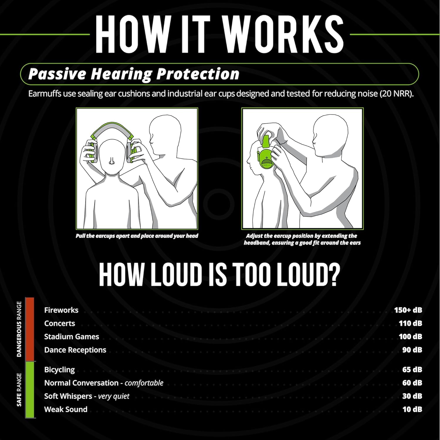 Thumbnail 3 de ISOtunes Junior Ear Defenders for Kids: Comfortable Noise-Cancelling Headphones with Flexible Fit