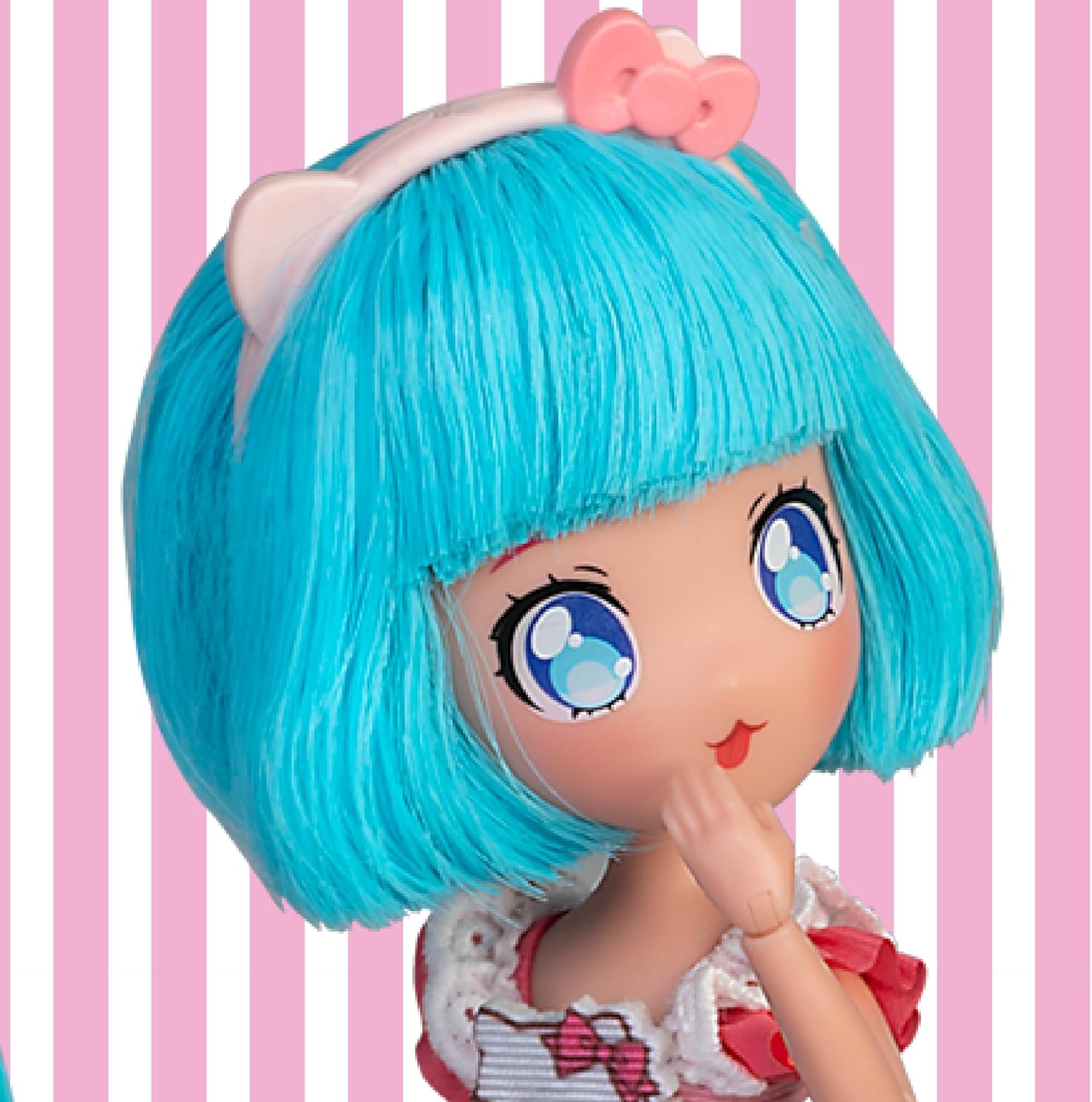 Thumbnail 3 de Hello Kitty Manga Doll Pretty Pink by 4SF (HKTF0300) – 19.5 cm with 15 Articulation Points
