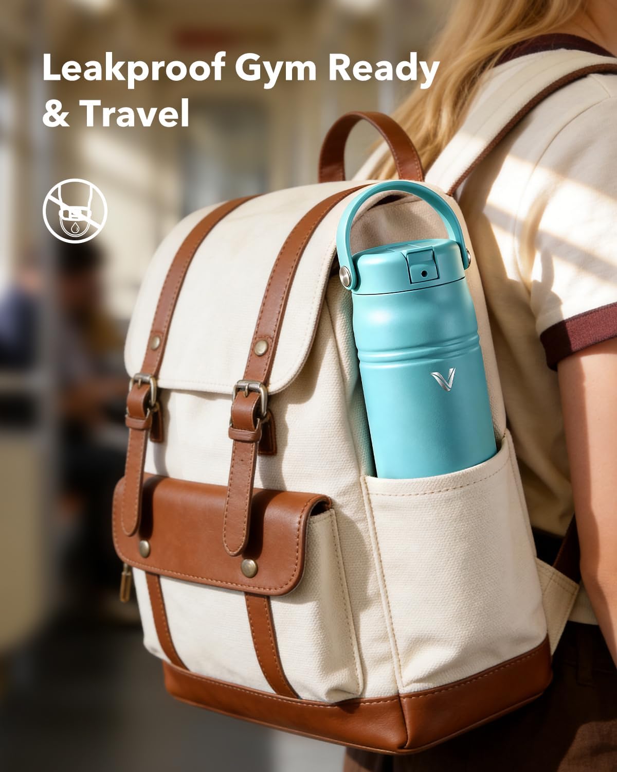 Thumbnail 6 de Vulovulo Insulated Water Bottle 24 oz