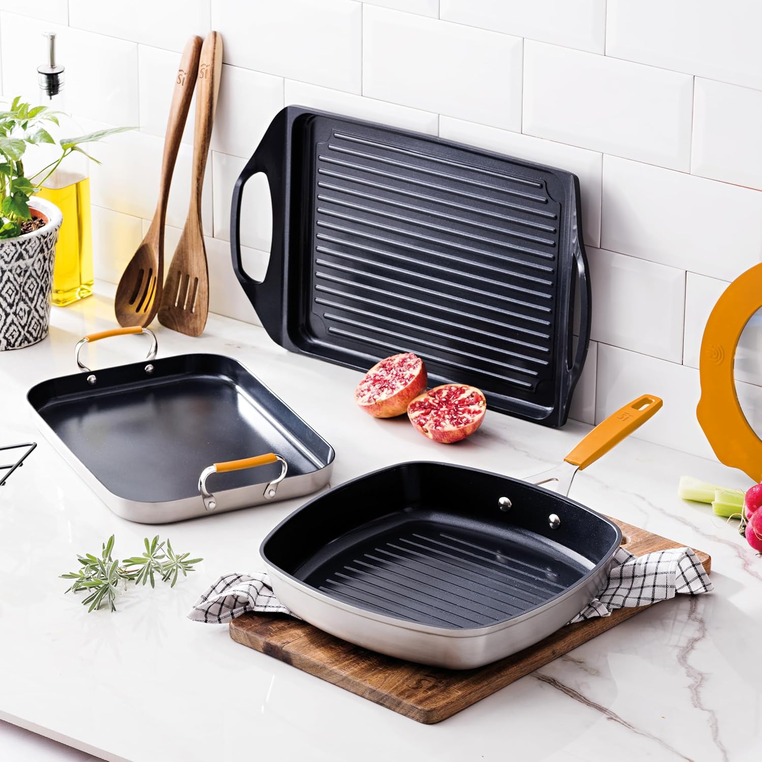 Thumbnail 2 de San Ignacio Compact Sartén 20cm 🍳, Inducción, Aluminio Forjado