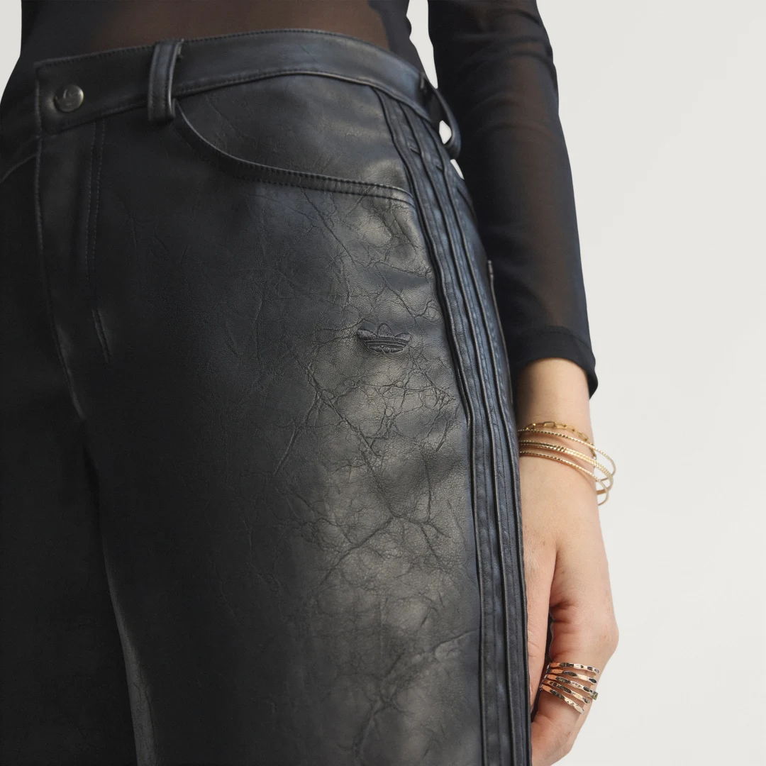 Thumbnail 3 de Adidas Firebird Pleather 7/8 Pant negro