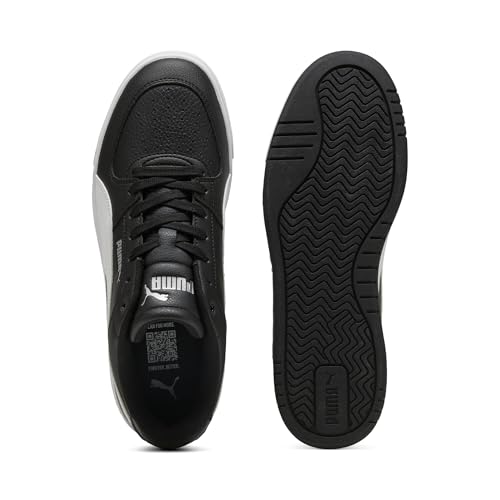 Detalle 2 de PUMA Sneakers Caven III Unisexe 44.5 – Black White Silver Metallic