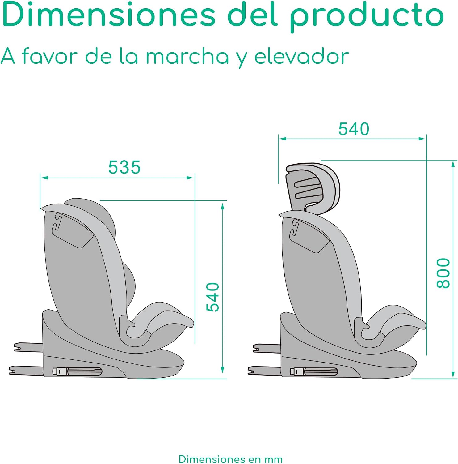 Thumbnail 6 de Bebeconfort RevolveFix 360 i-Size: seggiolino auto girevole 0-36 Kg, ISOFIX con Top Tether