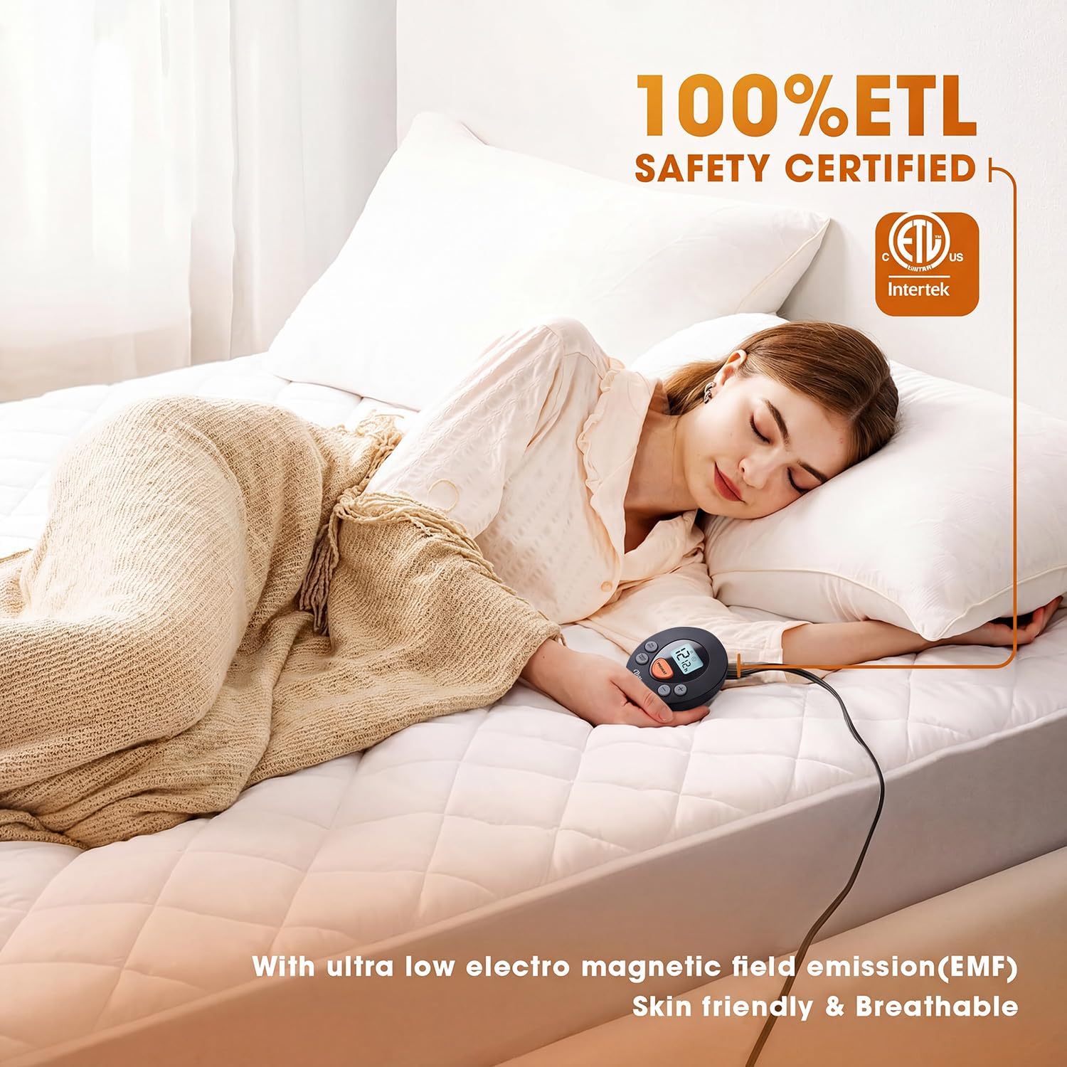 Thumbnail 3 de Heated Mattress Pad King 78x80