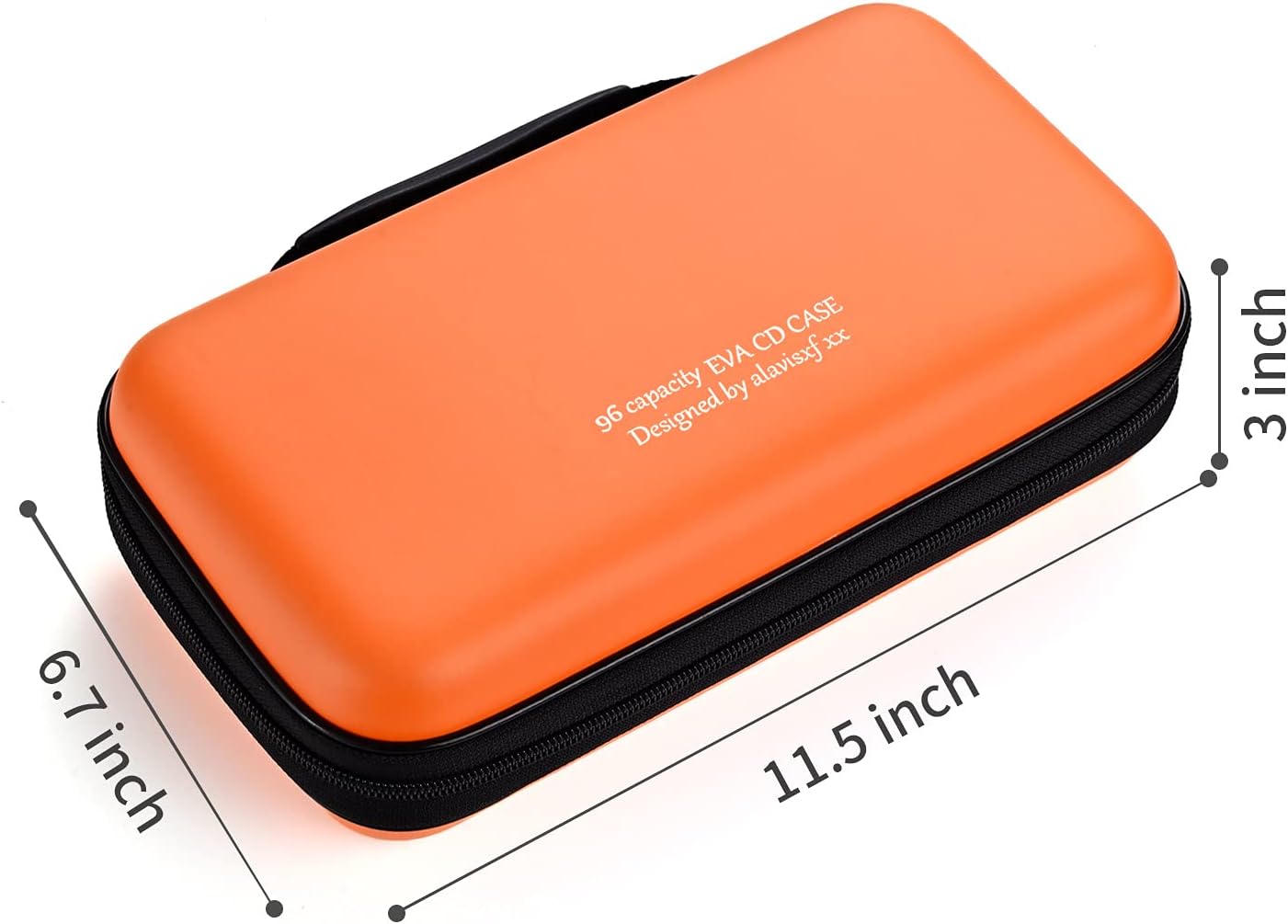 Thumbnail 5 de LIOVODE DVD Case: 48 Capacity EVA CD Case Holder – Portable, Waterproof & Durable