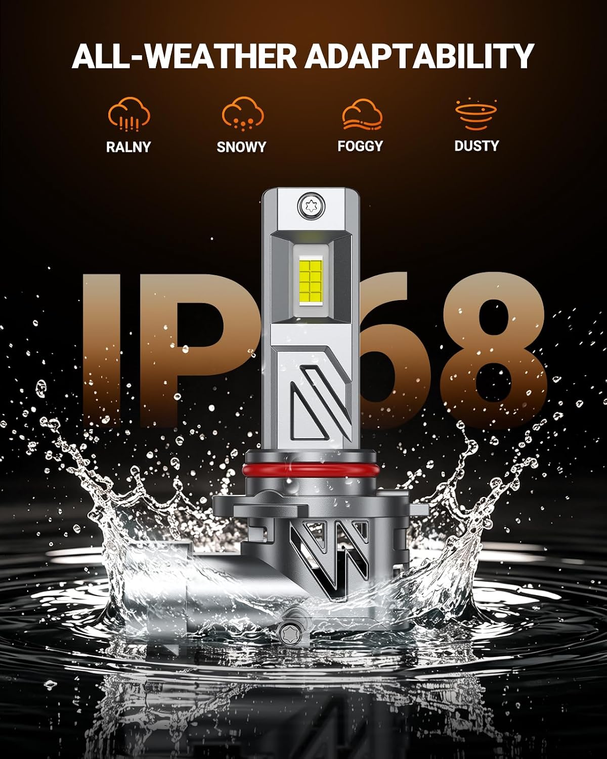 Detalle de SEALIGHT LED Headlight Bulbs 9005